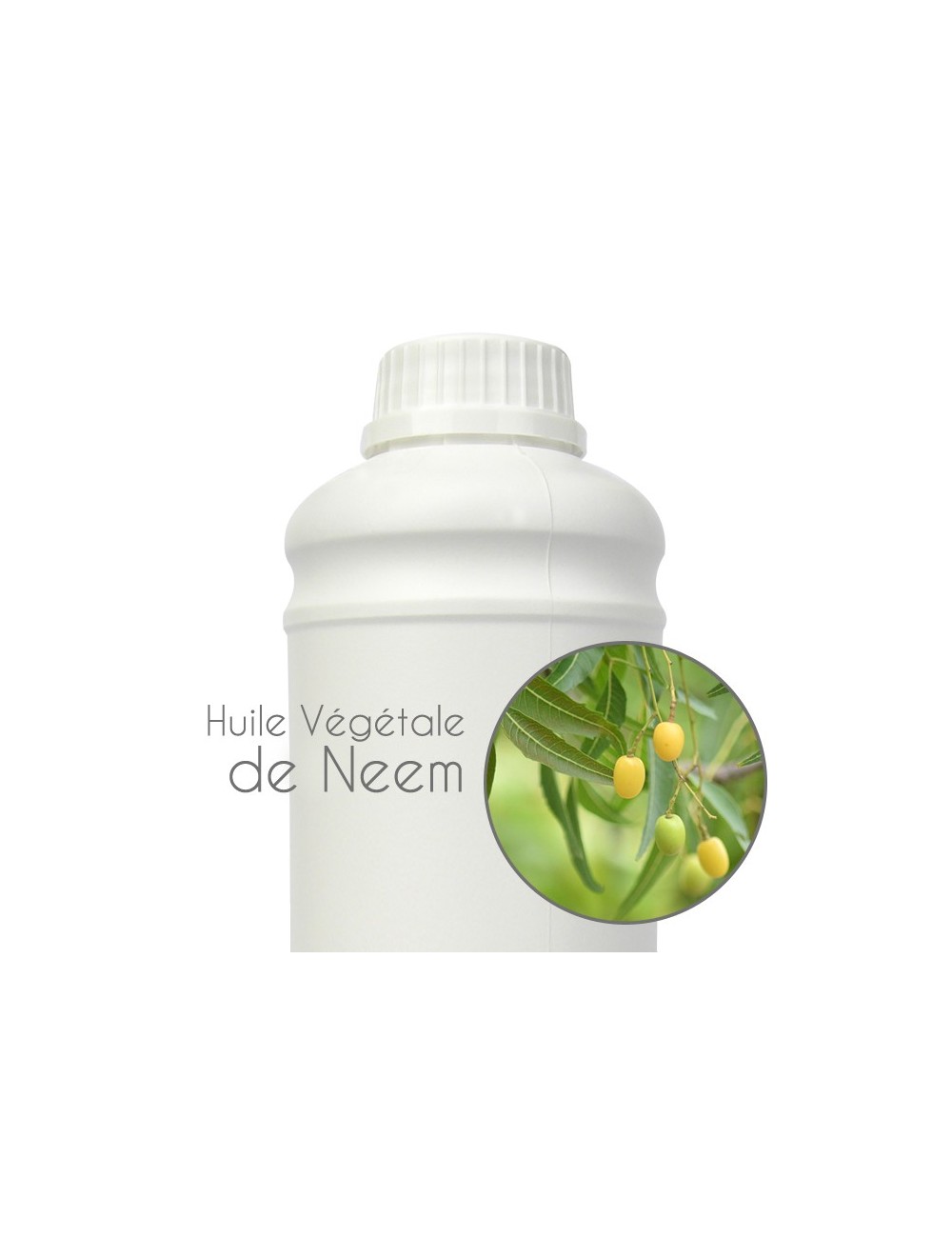 Huile végétale de Neem vierge 1 litre