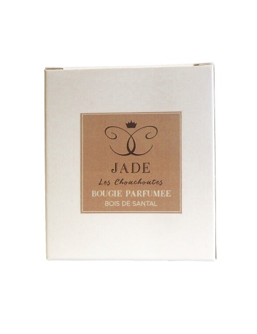 Bougie parfumée naturelle Jade Verlina. Fabrication Artisanale