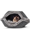 Couchage caverne chat Lugano gris anthracite HUNTER