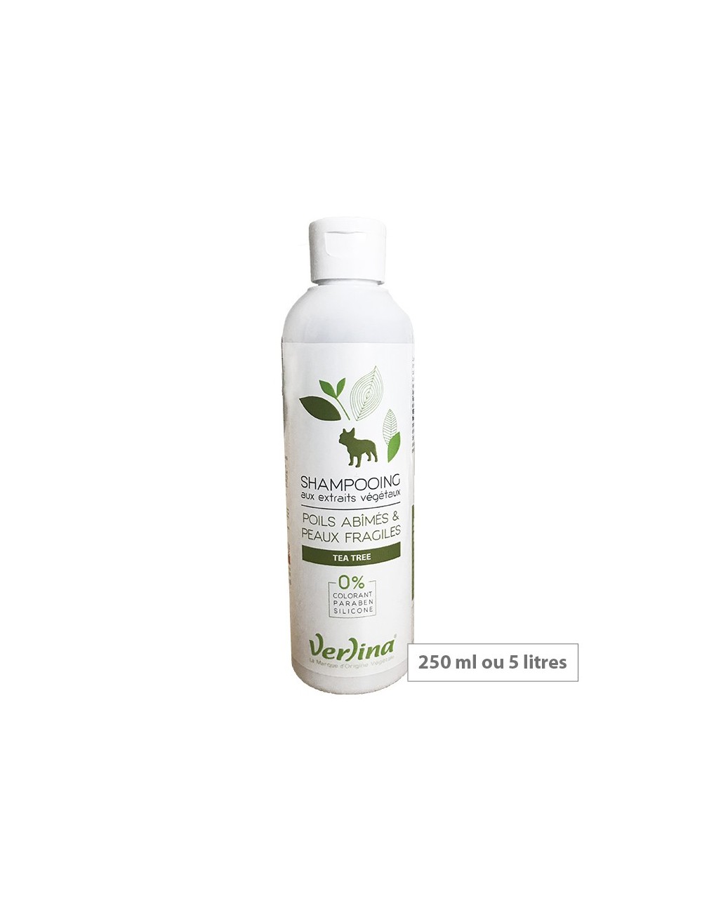 Shampooing poils abîmés et peaux fragiles chien