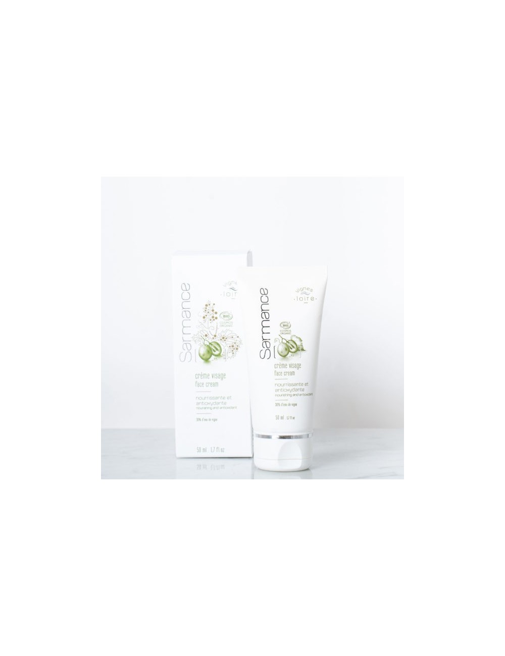 Crème visage bio Sarmance