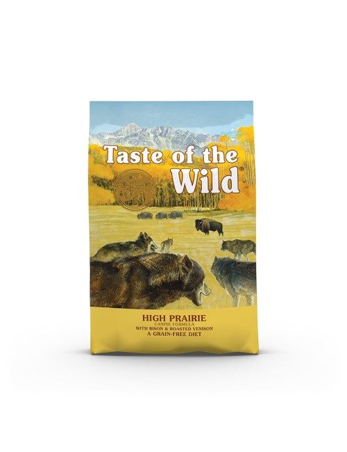 Croquettes Chien High Prairie (bison, gibier) sans céréales Taste of the Wild