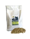 Litière bio pour chats - Miettes de granulés de paille