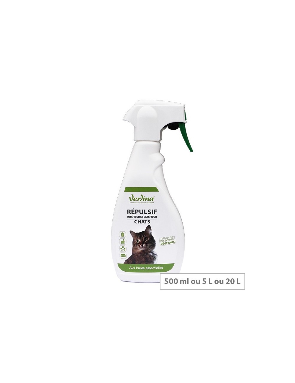 Répulsif Chat - Intérieur - Extérieur