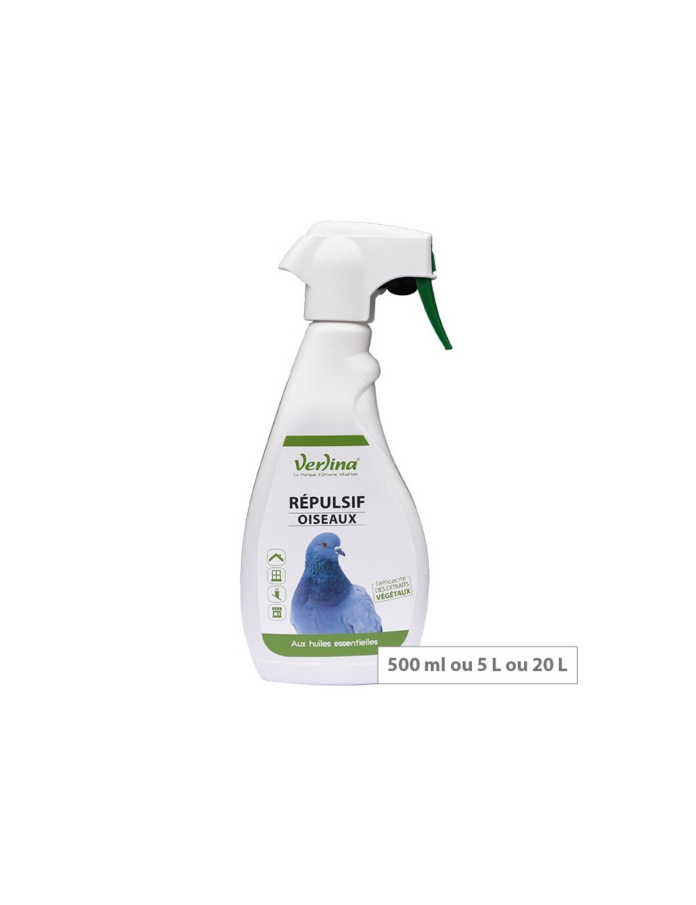 Répulsif Oiseaux 5 litres ou 20 litres