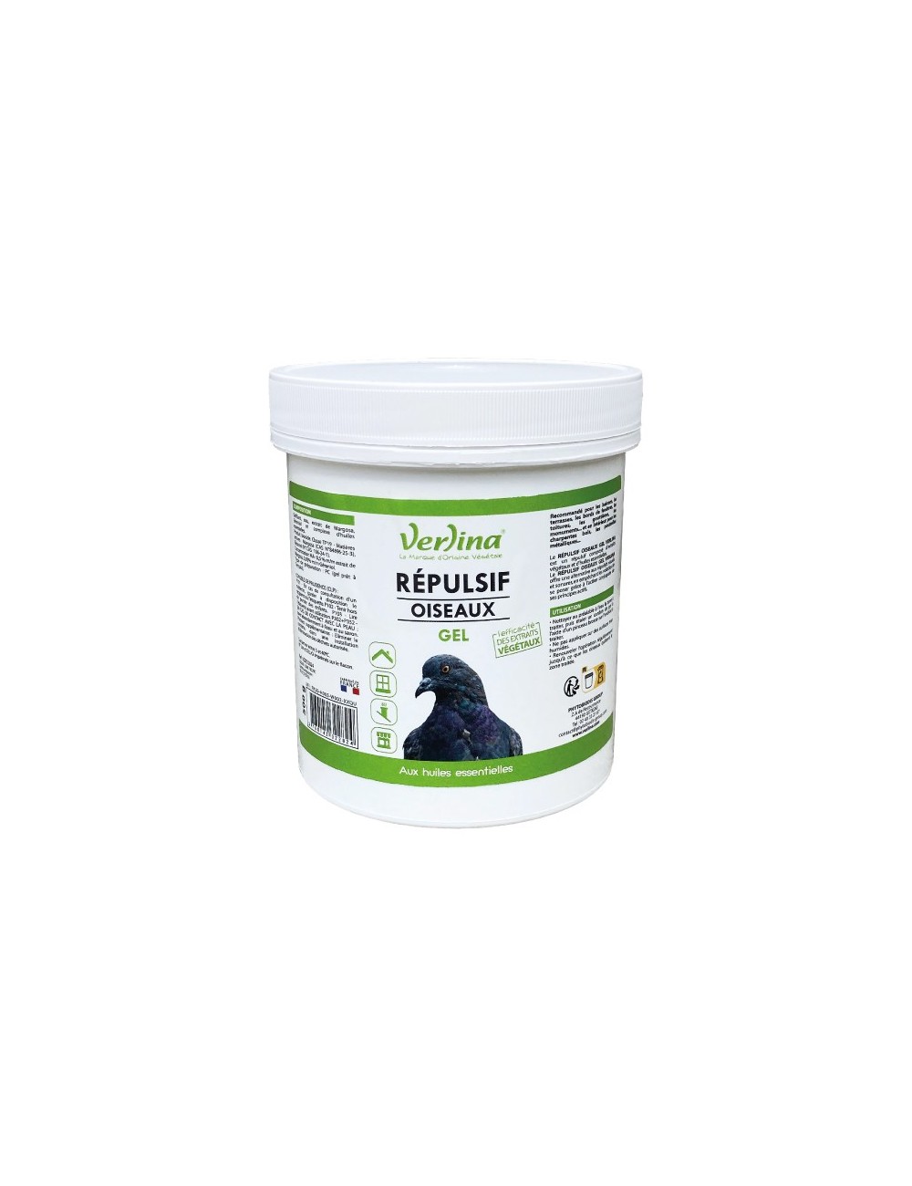 répulsif oiseau naturel gel