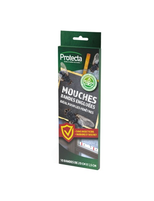 Bandes engluées anti-mouches Protecta