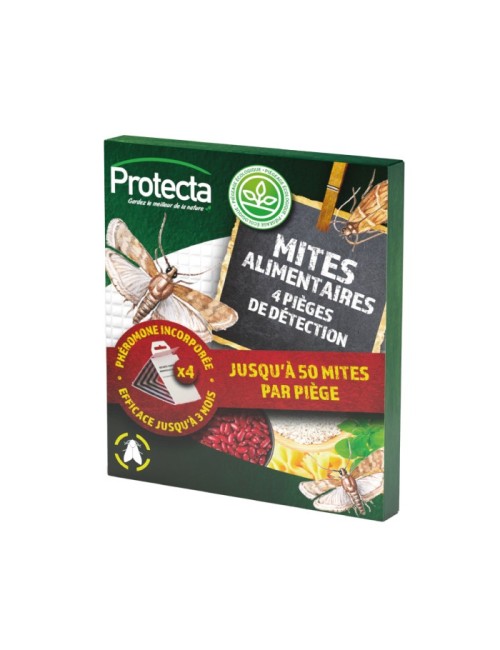 Pièges de détection (Mitclac®Ali) - spécial mites alimentaires (4 unités) Protecta