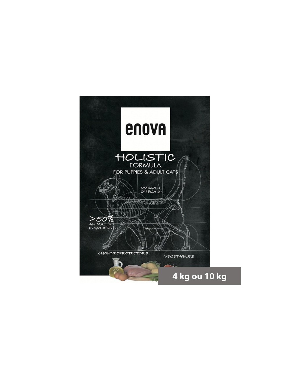 Croquettes ENOVA Chats - Sans céréales