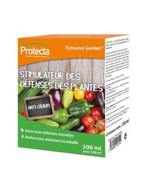 Stimulateur de défenses des plantes anti oïdium Protecta