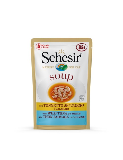 Soupe Schesir Chats - Thon sauvage et calamars