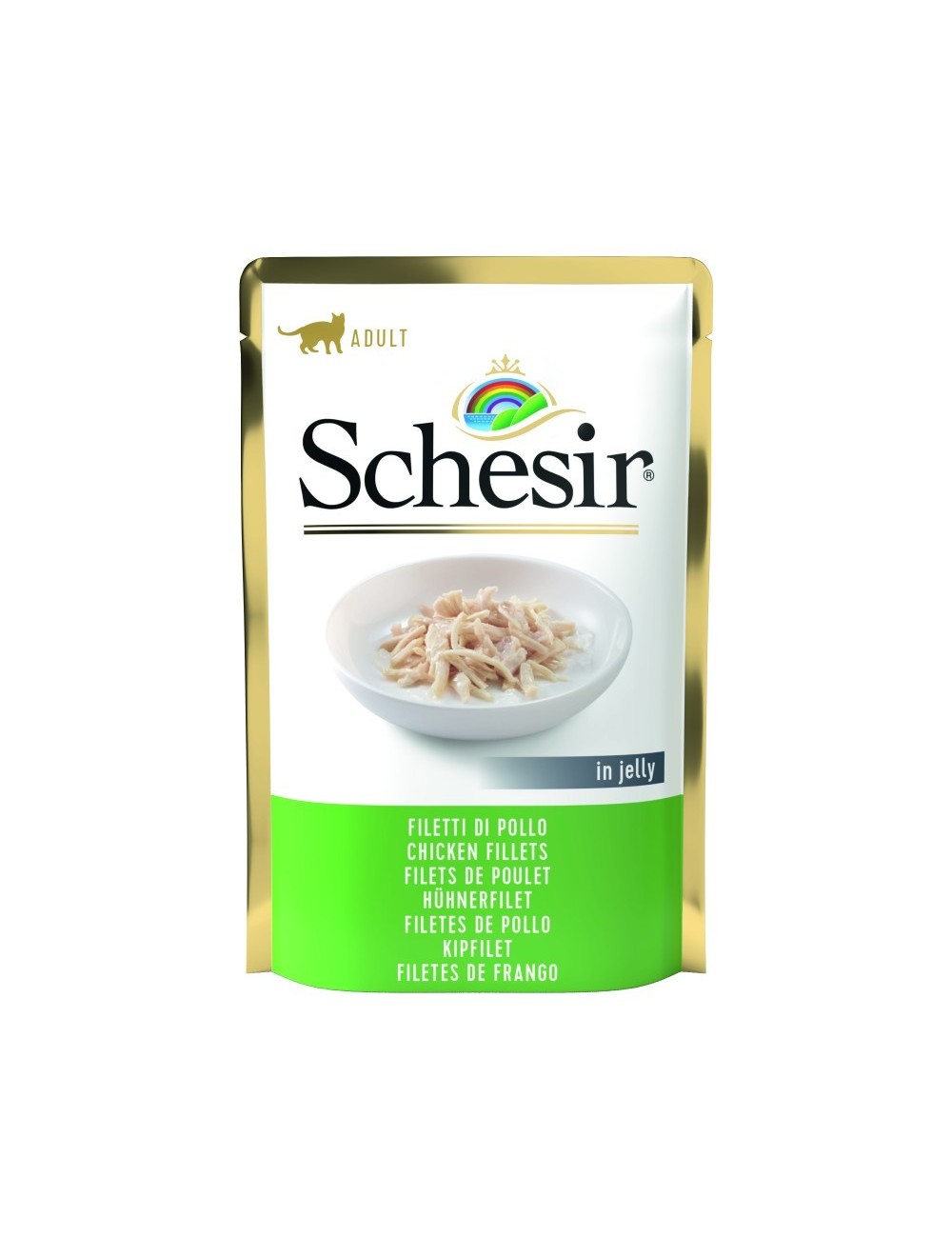 Patée Schésir chats-Filets de poulet sachet fraîcheur