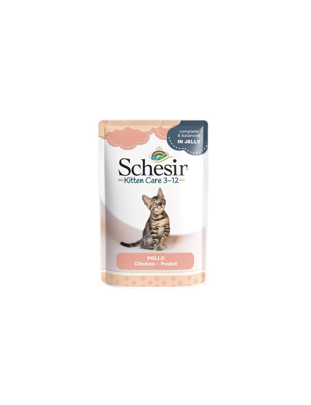 Patée Schésir Chatons-Filets de poulet sachet fraîcheur