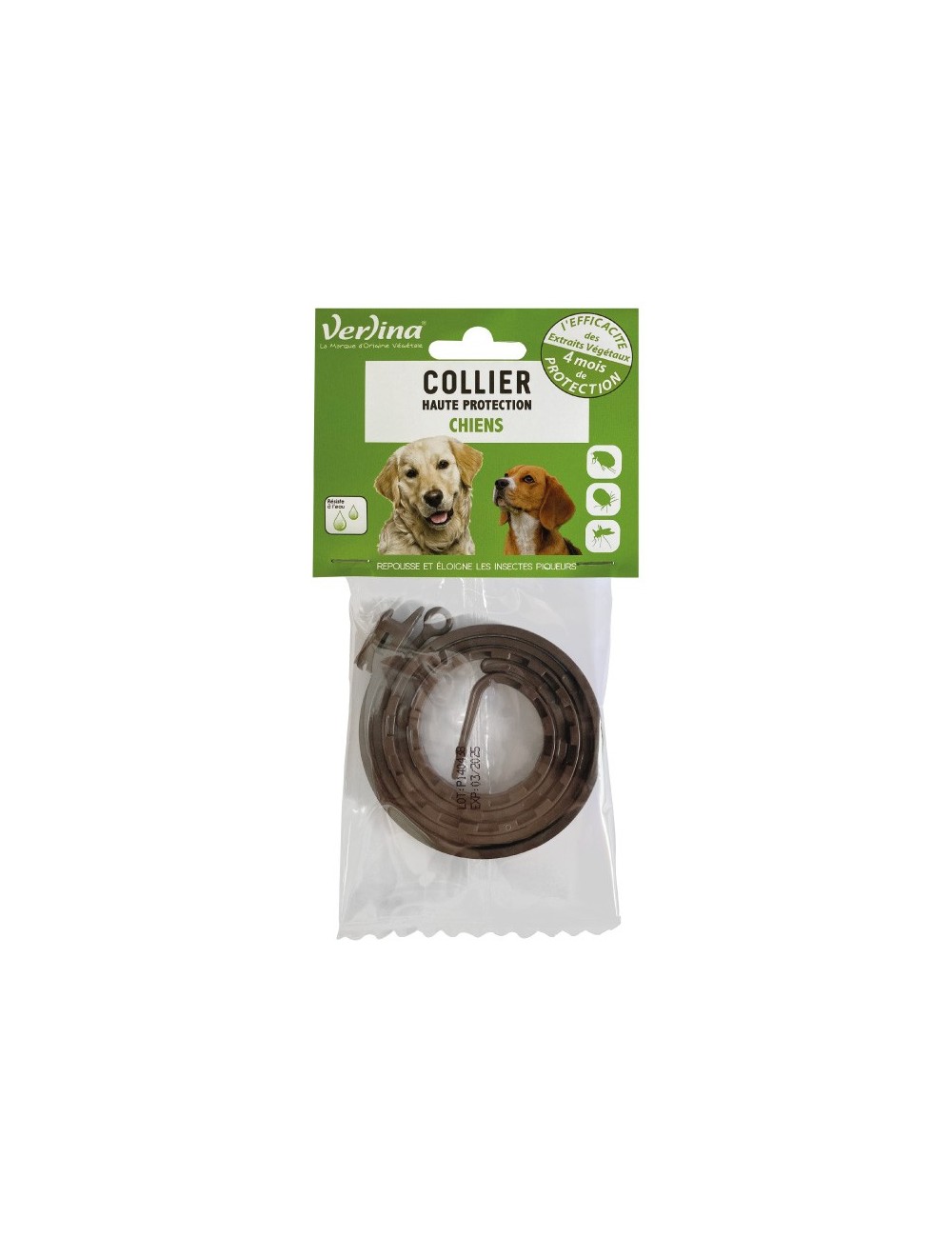 collier insectifuge petits et moyens chiens