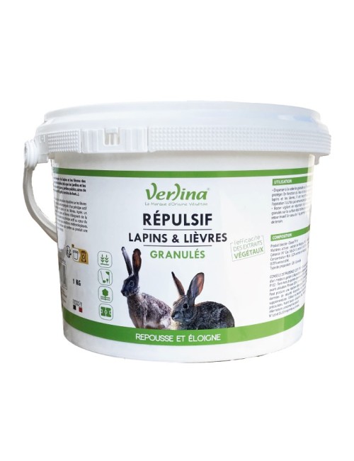 Répulsif Lapins & Lièvres Granulés