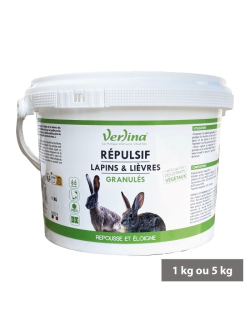 Répulsif Lapins & Lièvres Granulés