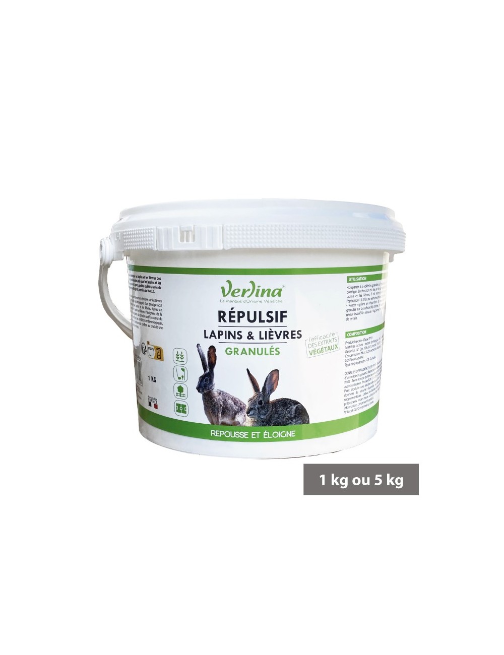 Répulsif Lapins & Lièvres Granulés