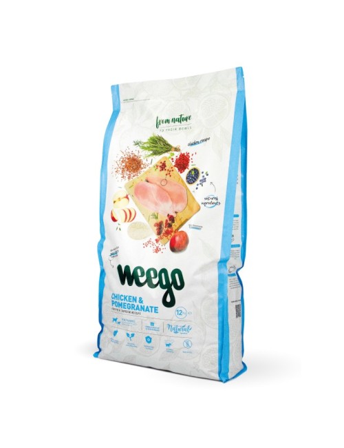 Weego - Croquettes pour chiot au poulet avec grenade