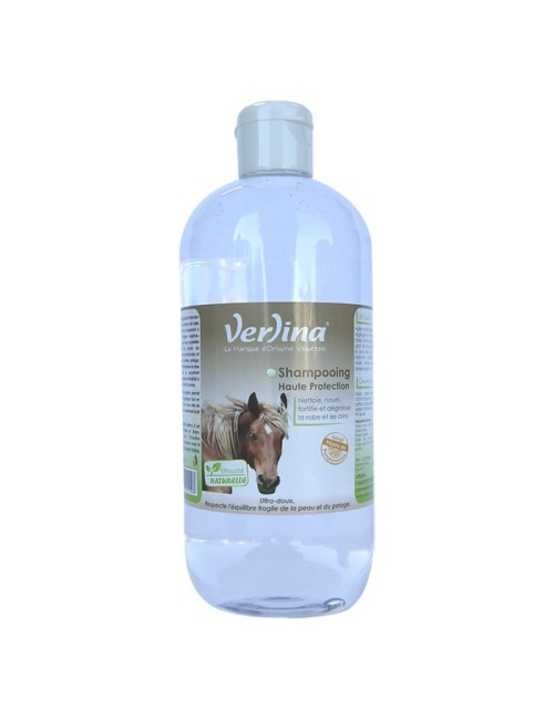 Shampooing Cheval Poney nettoie, protège et nourri Verlina