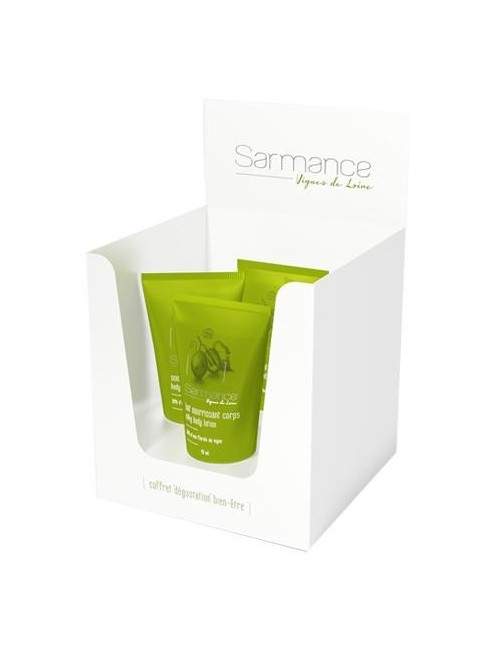 Coffret cosmetiques bio Dégustation bien-être Sarmance
