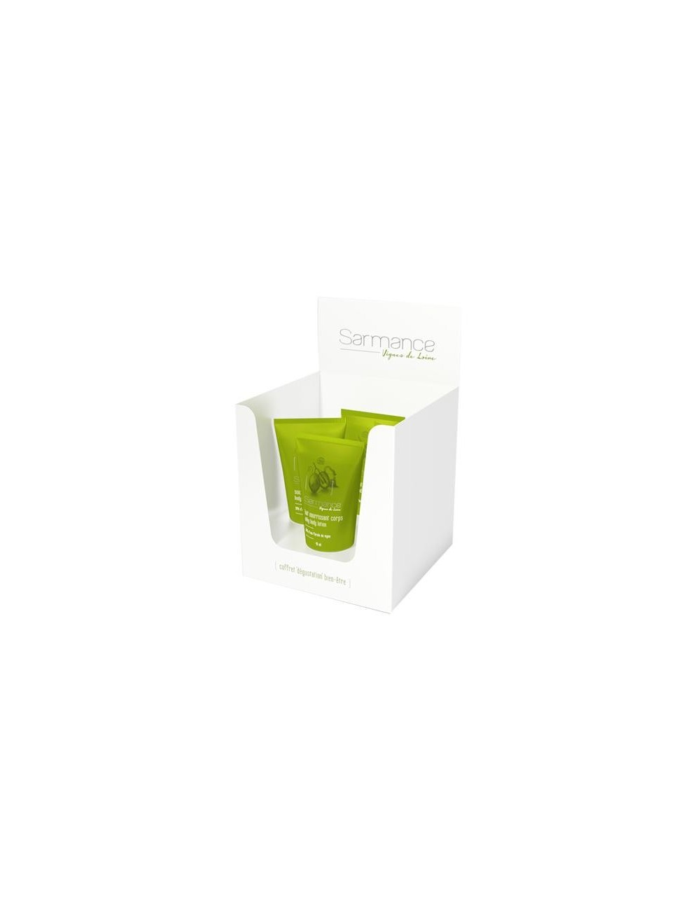 Coffret cosmetiques bio Dégustation bien-être Sarmance
