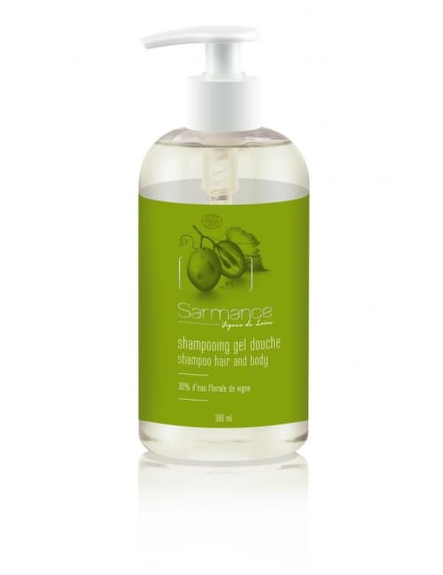Shampoing gel douche bio Sarmance
