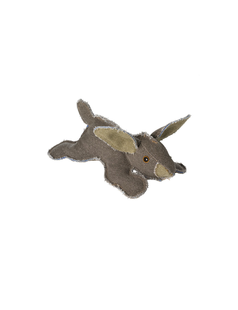 Jouet chien peluche canvas gibier lapin