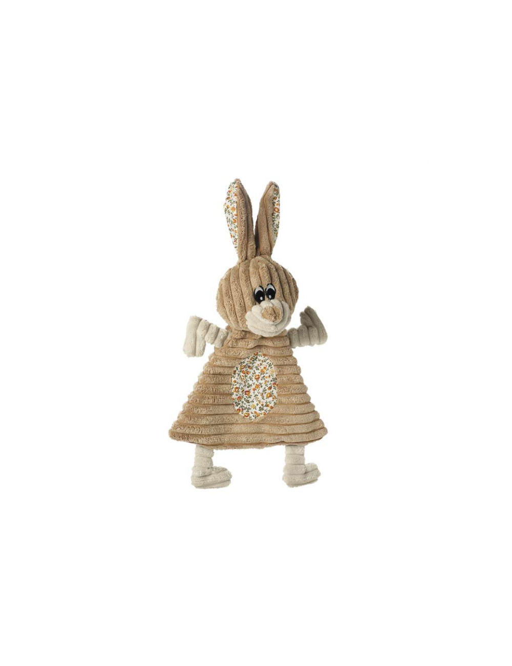 Jouet peluche huggly blanket lapin