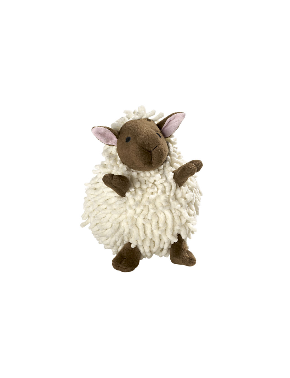 Jouet chien peluche snugly mouton blanc