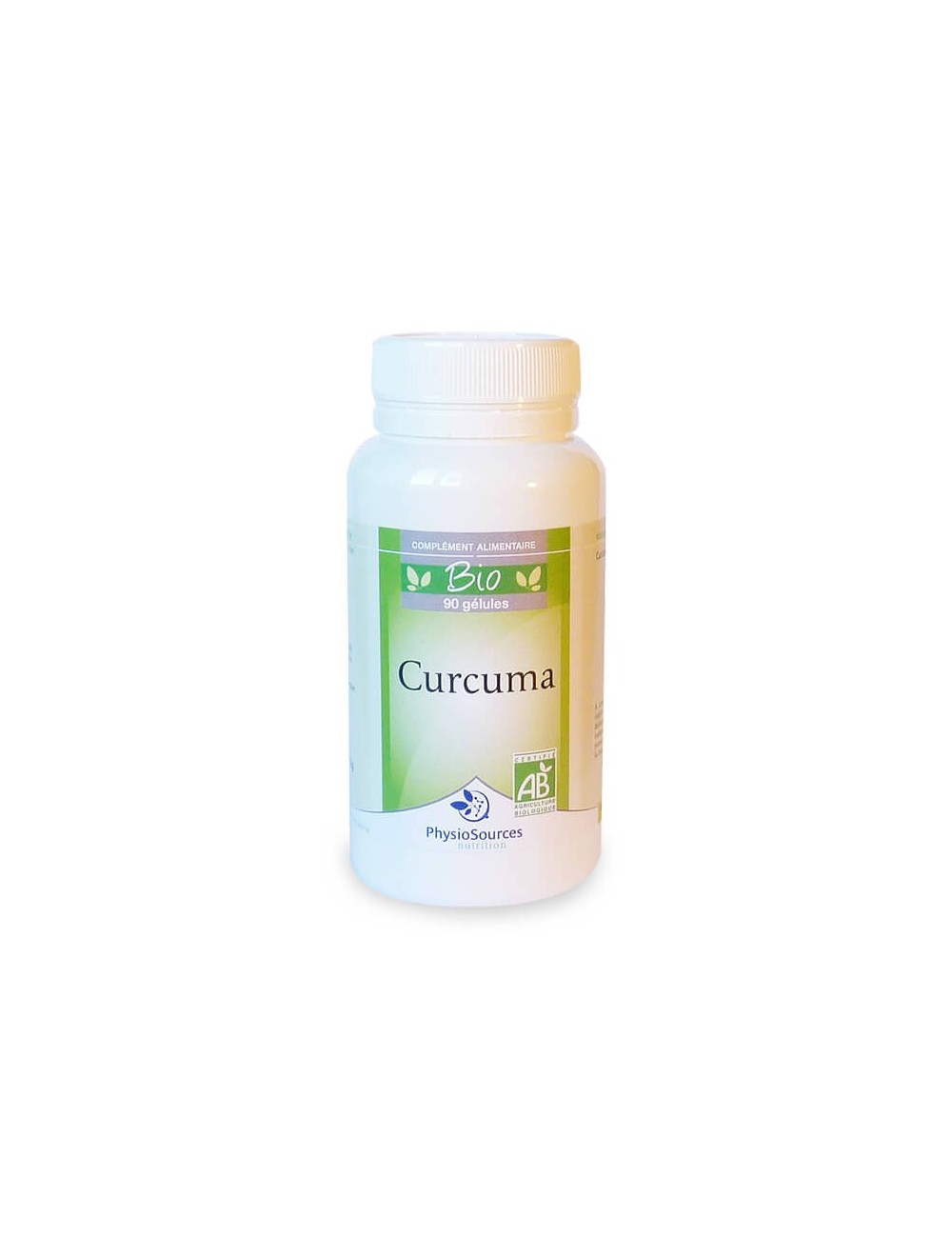 Curcuma Bio Complément alimentaire Physio Sources Verlina