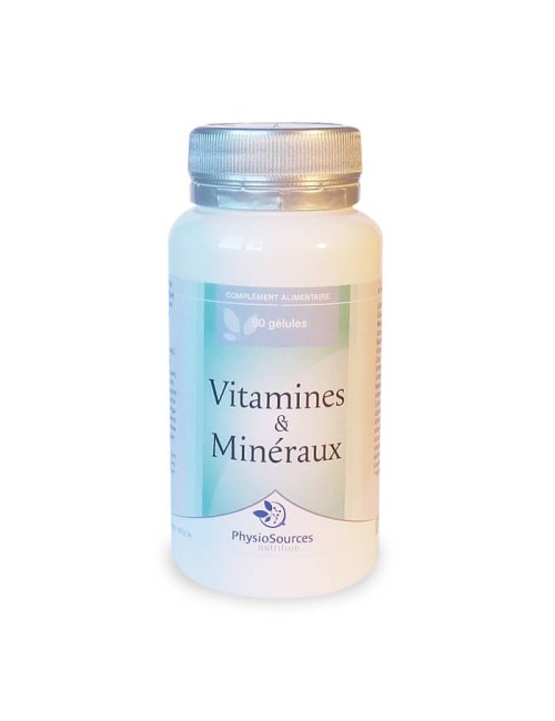 Vitamines Minéraux Complément Physio Sources
