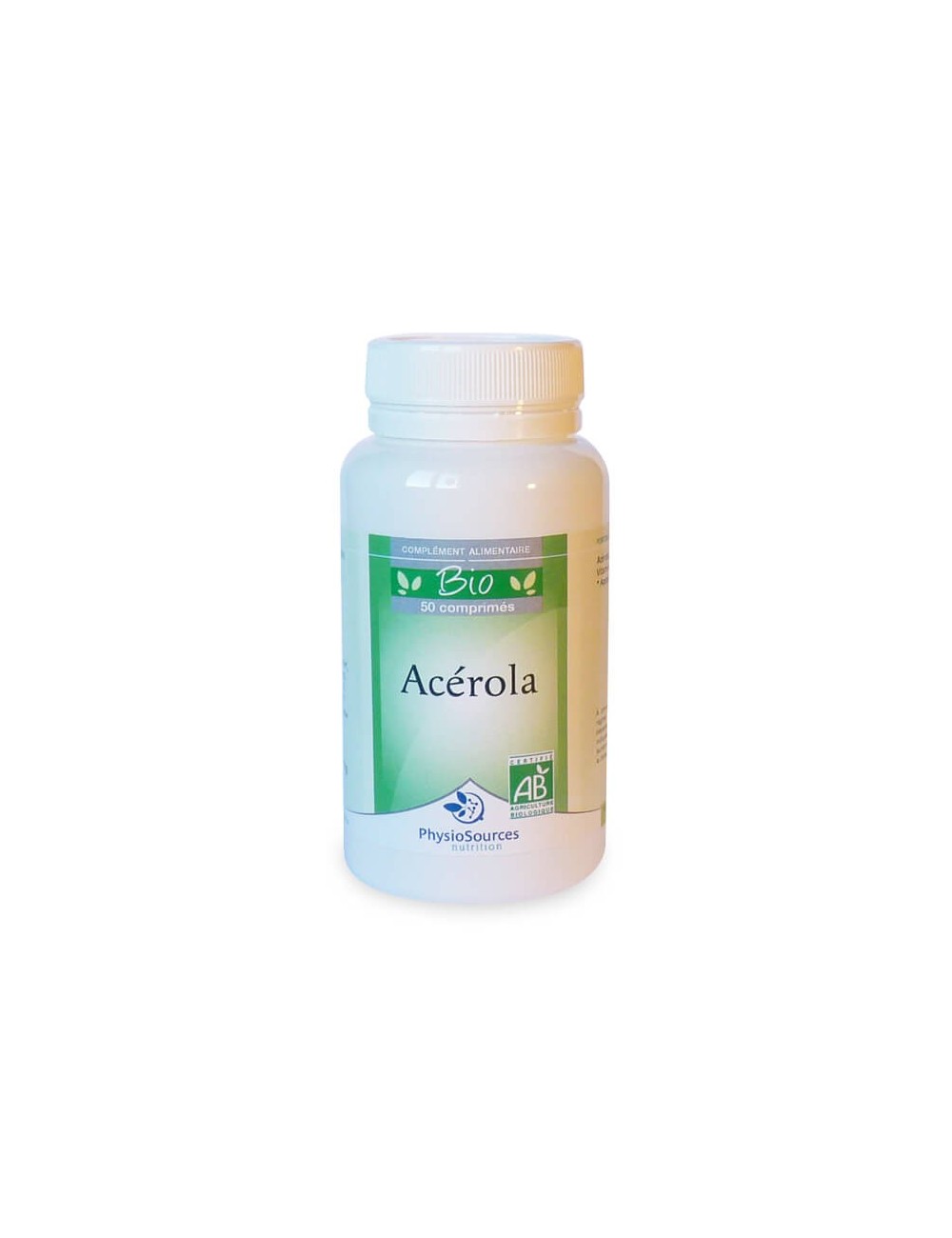 Acérola Bio Complément alimentaire Physio Sources