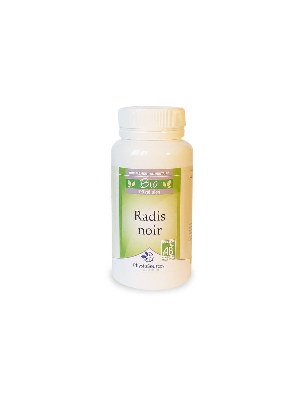 Radis noir Bio Complément alimentaire Physio Sources Verlina