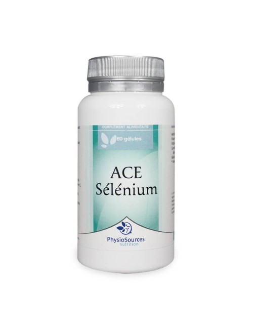 Ace Sélénium Complément alimentaire Physio Sources Verlina