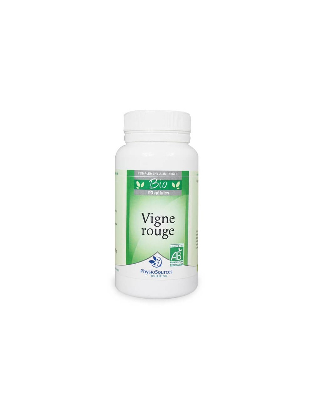 Vigne rouge Bio Complément alimentaire Physio Sources